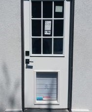 doggy door after Carrollton. TX 