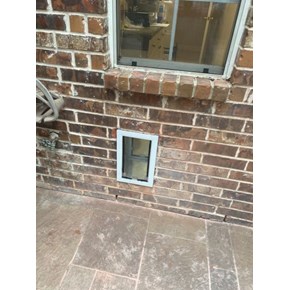 Ace Handyman Services doggy door project Ace Handyman Services doggy door project