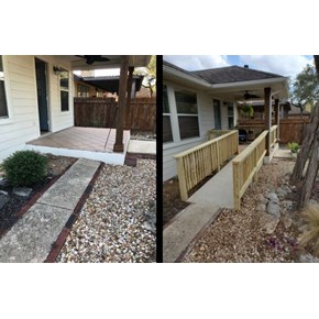 Exterior - Accessibility Aging in Place - Ramp & Rails