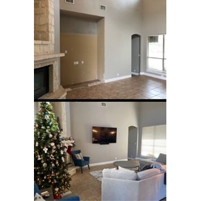 Carpentry Drywall and Painting - Nook Enclosure and Hanging a TV