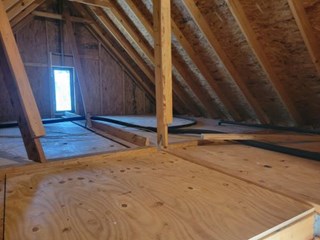 Attic Flooring Installation