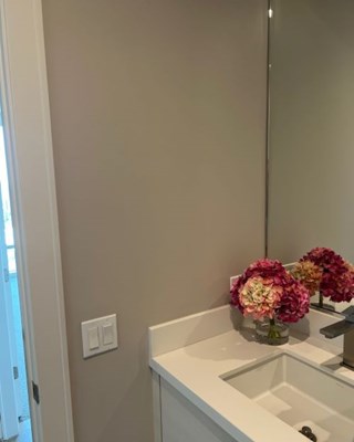 Before Towel Rack Installation.