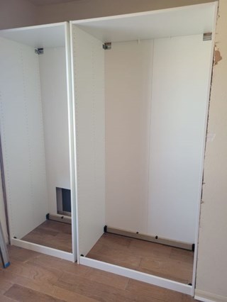 Unfinished Closet