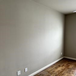 After of holes patched in sheetrock