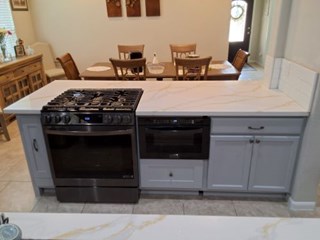 Kitchen Cabinet Modification & Drawer Repair After