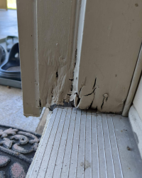 Damaged Door Frame in Pearland
