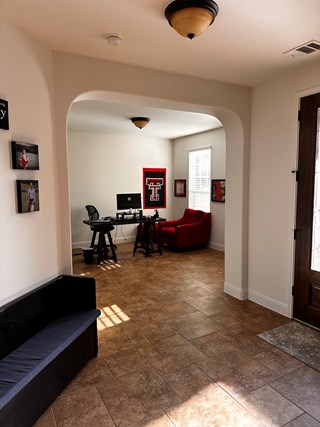 Ace Handyman Services West Austin Barn Door Before