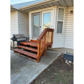 porch stairs installation - Utah County porch stairs installation - Utah County