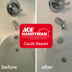 Caulk  Repair Faucet Bathroom