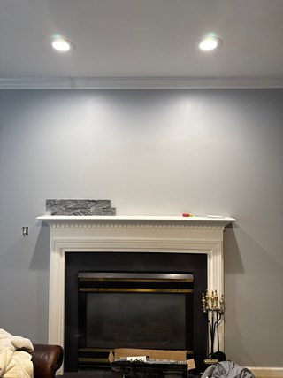 Before Stone Mantel Ashburn
