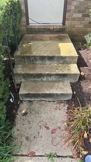Power Washing steps Manassas