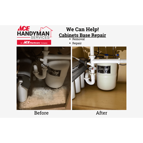 Cabinets Base Repair - Suffolk