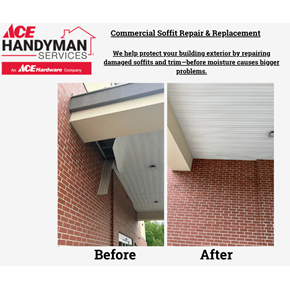 Commercial Soffit Repair