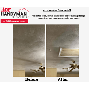 Attic Access Door Installation