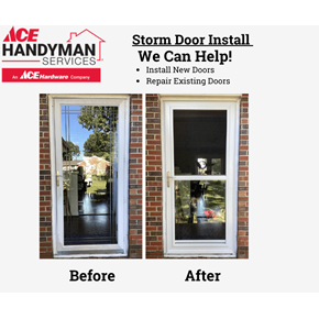 Storm Door Install