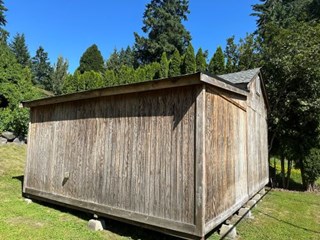 Before Staining an Outdoor shed in Redmond - Before