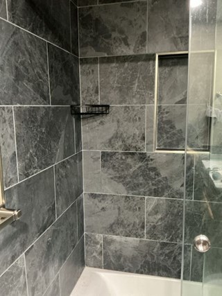 Shower Shelf Installation After - Sammamish 
