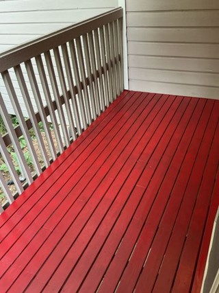Deck Painting in Renton - After