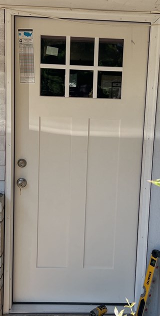 After Door replacement by Ace Handyman Services in Port Orchard WA
