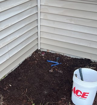 After siding repair by Ace Handyman Services, in Poulsbo, WA.