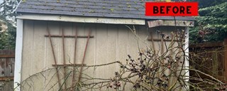 Before Ace Handyman Service trim repair Gig Harbor, WA.