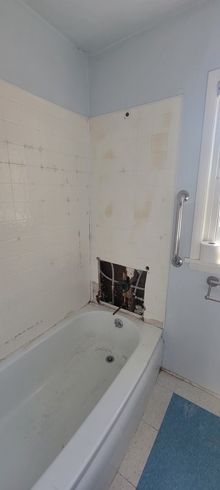Before Bathroom Refresh in Poulsbo, WA by Ace Handyman Services