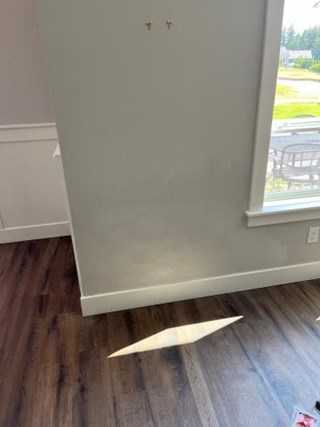 After Drywall patch repair in Port Orchard WA.