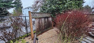 Before Fence Repair by Ace Handyman Services in Bremerton, WA