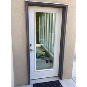 How do I repair damaged wood around the door to my home? Who do I call to repair my door in Tri-Cities, WA?