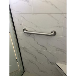 Grab Bar Installed In Tile Shower In Kennewick, WA