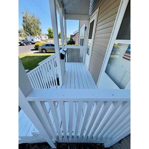 What is the best way to refresh my front porch? How do I enhance my homes curb appeal?
