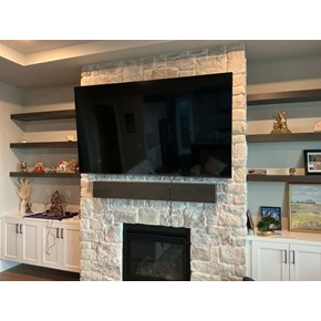 how do I hang a tv above my fireplace? TV Mounting by Ace Handyman Service in Richland, WA 99352