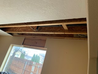 Hole in Ceiling Fixed by Handyman Contractor in Pasco WA
