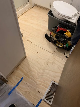 Bathroom Floor Repair Contractor in Kennewick, WA