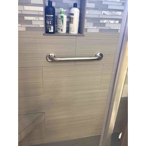 Grab Installed In Tile Shower, Home Safety Modifications, Home Improvement 99352