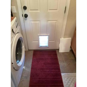 Pet Door Installation In Exterior Door In Richland, WA