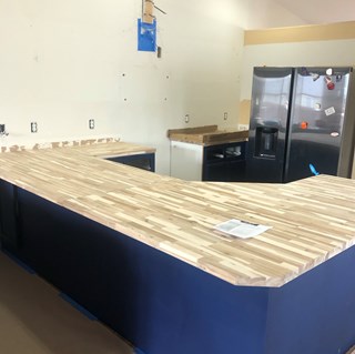 Tile Backsplash Installation - Butcher Block Installation - West Richland, WA 99353 Home Repair Near Me Handyman Near Me
