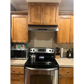 kitchen range hood installation in vancouver washington