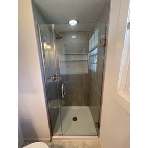 Onyx Shower Install - Ace Handyman Services Port