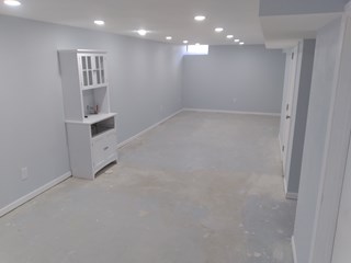 Basement remodel in Menomonee Falls WI - After