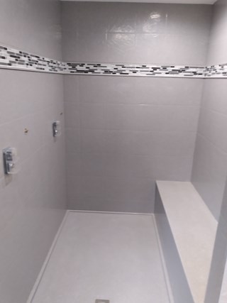 Bathroom shower remodel in Dousman WI - After