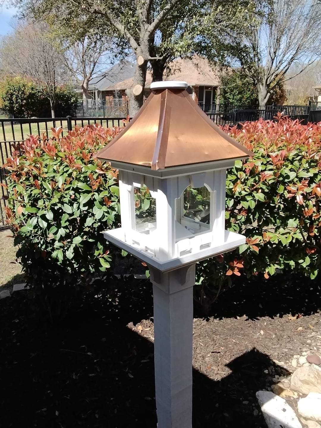 Standing Post Lamp Installation, Corinth,TX 