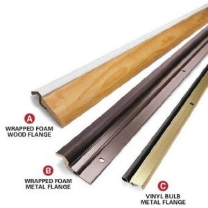 Types of weather stripping