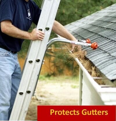 Ladder-Max gutter cleaning standoff bundle