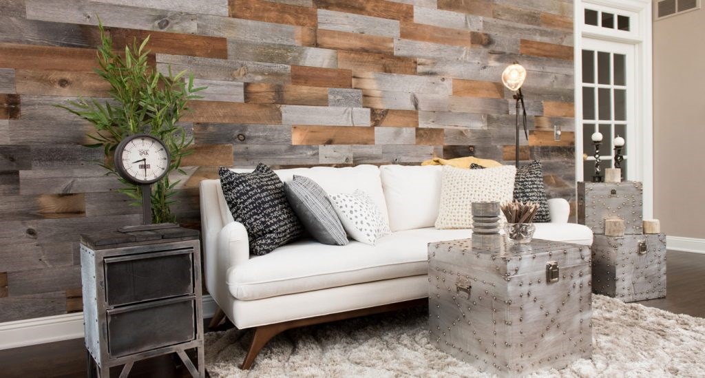 Reclaimed Wood Accent Wall