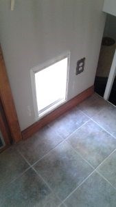 Dog Door- AFTER