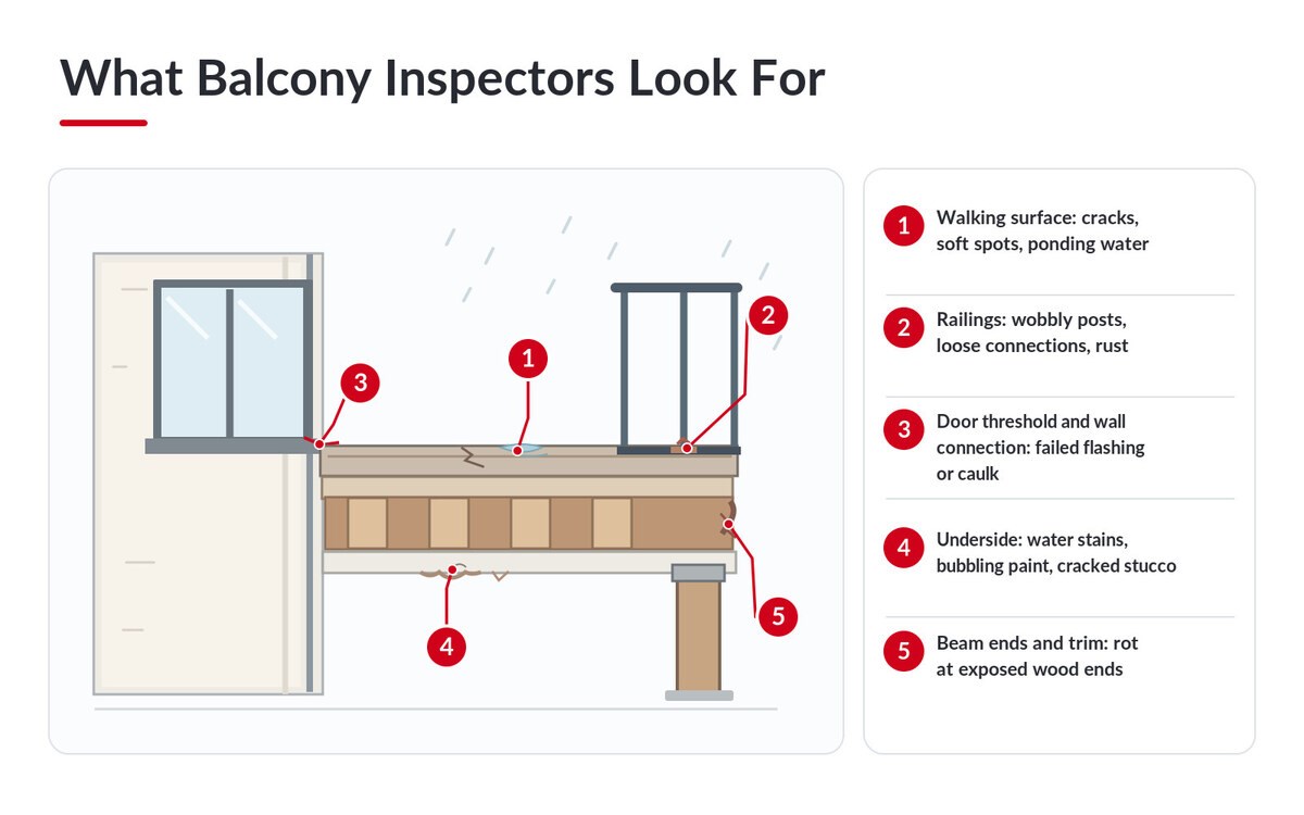 https://acehandyman-dss.ingeniuxondemand.com/Images/Offices/California/South Bay/Blog Images/condo-balcony-inspection-checkpoints.jpg Diagram of a condo balcony showing the spots inspectors check for water damage