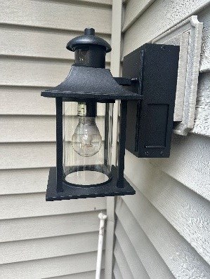 New LED Bulb and Dusk to Dawn Exterior Light Fixture New LED Bulb and Dusk to Dawn Exterior Light Fixture