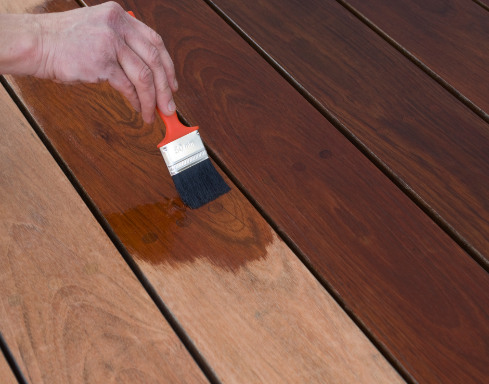 Ace Handyman Services Greenwood Staining a Deck