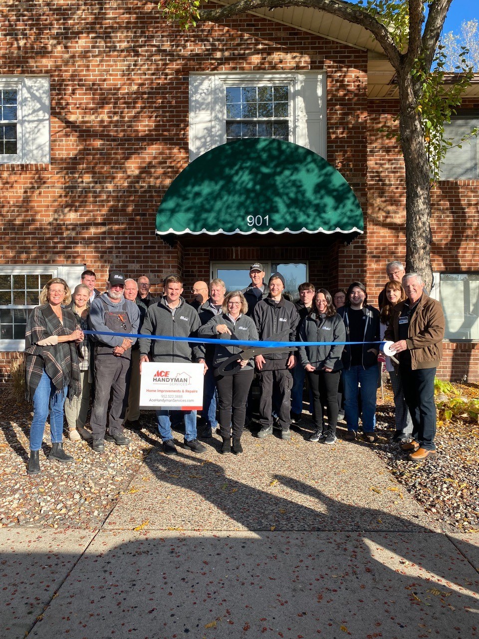 Ace Handyman Services Minnetonka Chamber of Commerce Ribbon Cutting